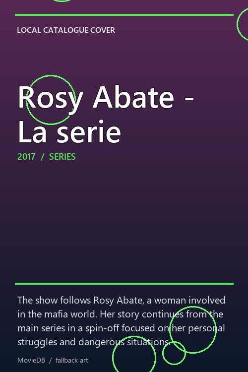 Rosy Abate - La serie poster