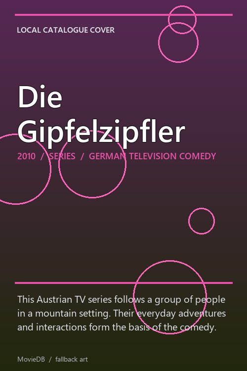 Die Gipfelzipfler poster