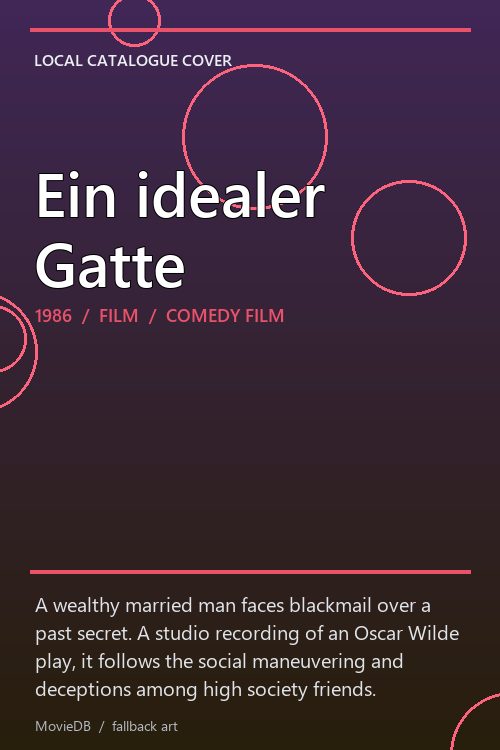 Ein idealer Gatte poster