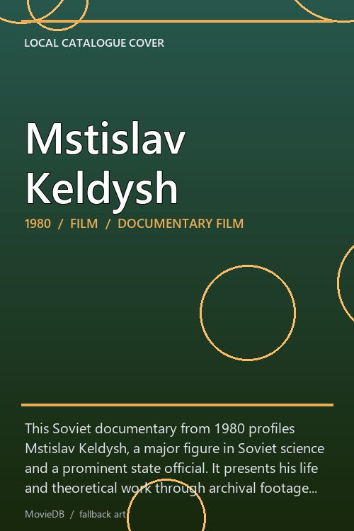 Mstislav Keldysh poster