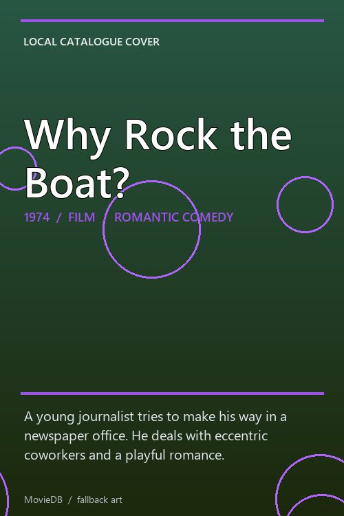 Why Rock the Boat? poster
