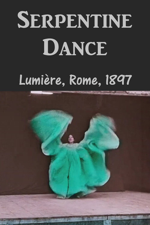 Danse serpentine poster