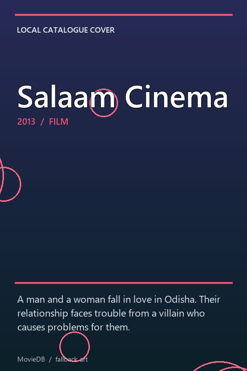 Salaam Cinema poster