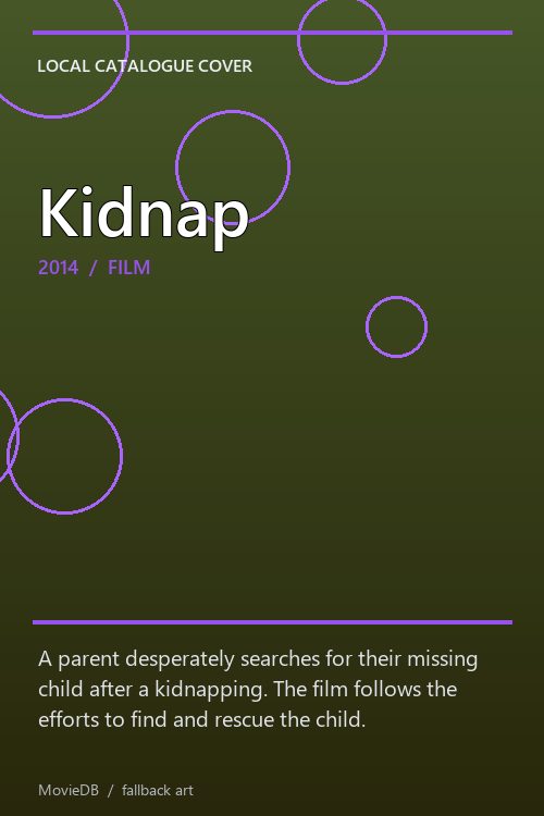 Kidnap poster