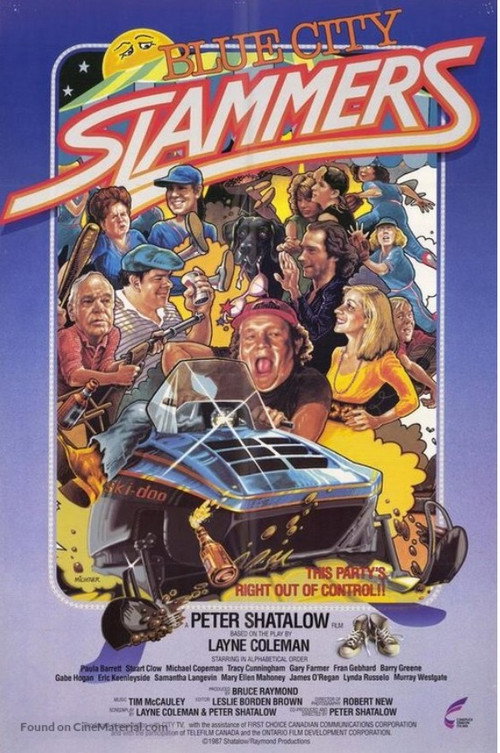 Blue City Slammers poster