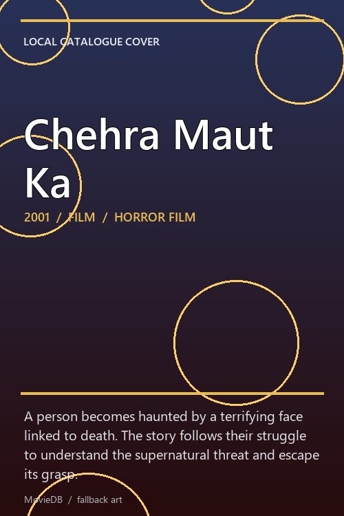 Chehra Maut Ka poster