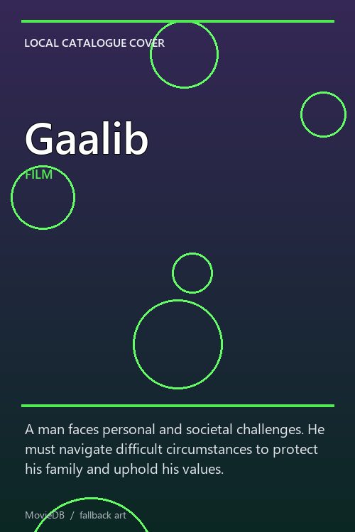 Gaalib poster