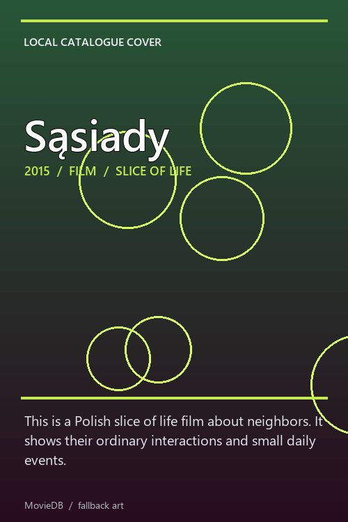 Sąsiady poster