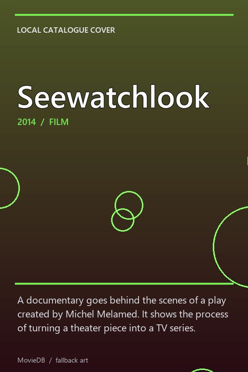 Seewatchlook poster