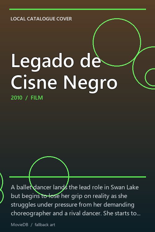 Legado de Cisne Negro poster