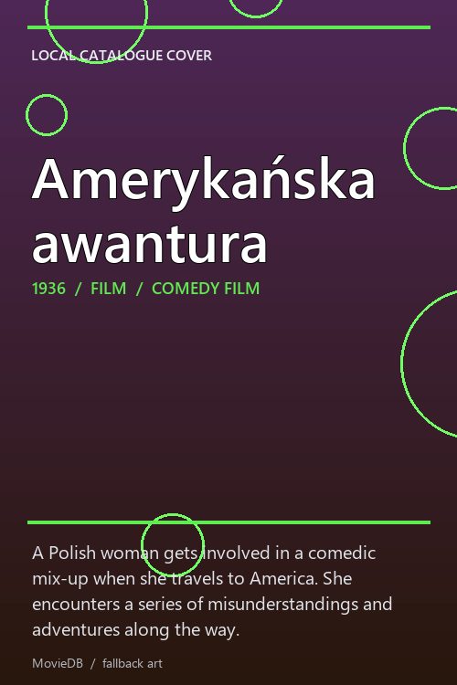 Amerykańska awantura poster