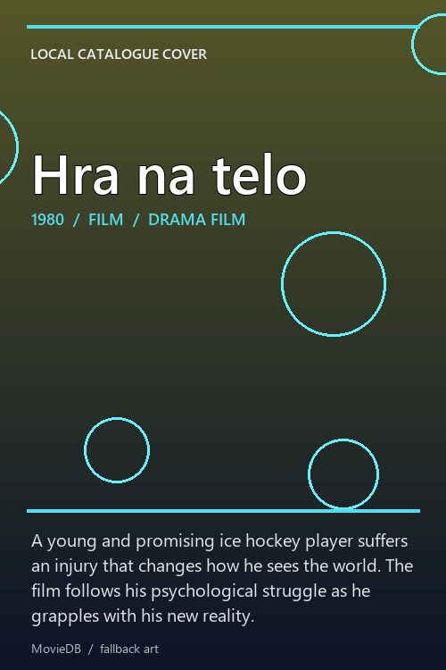 Hra na telo poster