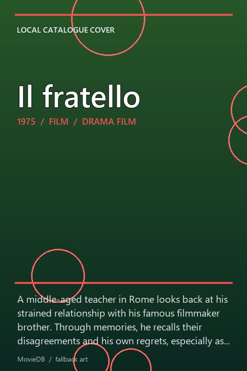 Il fratello poster