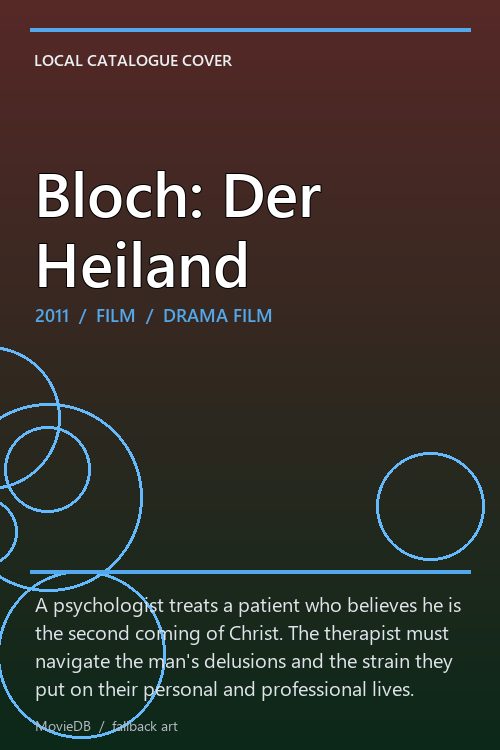 Bloch: Der Heiland poster