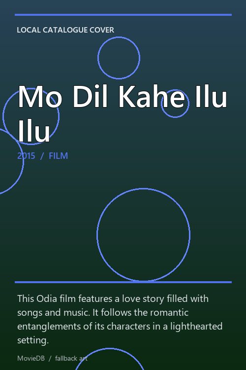 Mo Dil Kahe Ilu Ilu poster