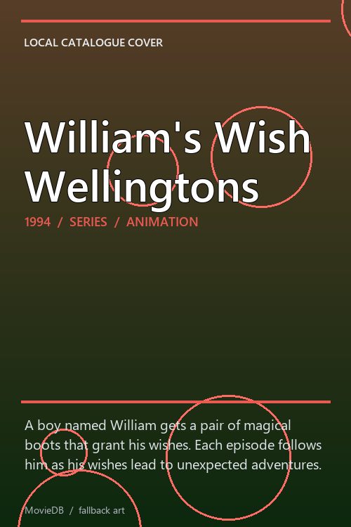 William's Wish Wellingtons poster