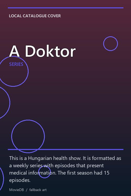 A Doktor poster