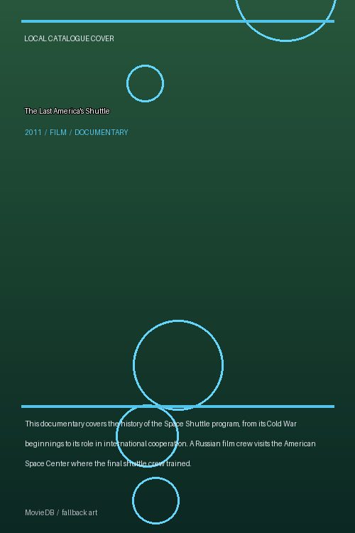 The Last America's Shuttle poster