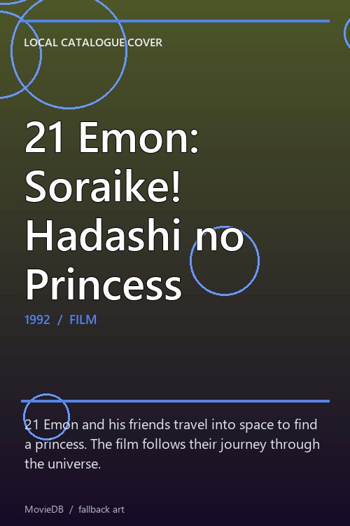 21 Emon: Soraike! Hadashi no Princess poster