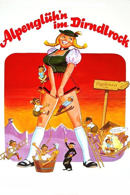 Alpine Glow in Dirndlrock poster