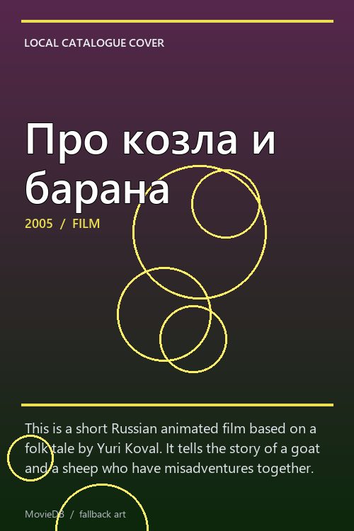 Про козла и барана poster