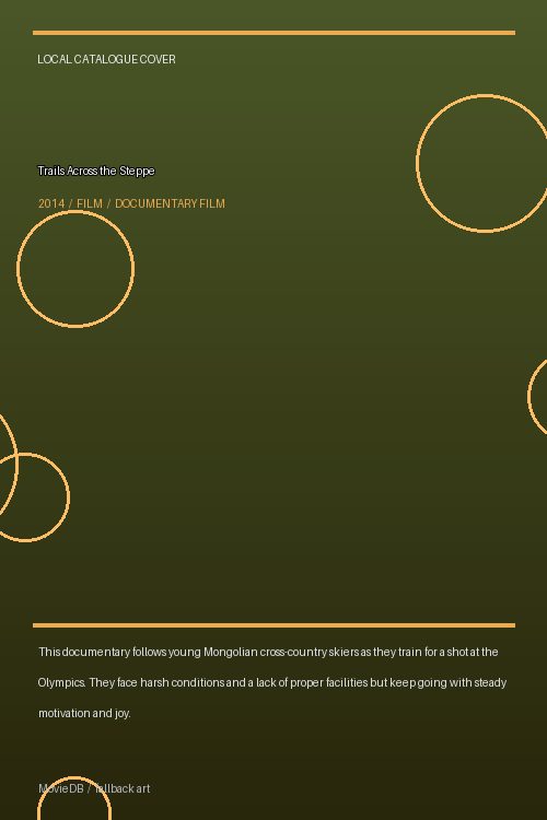 Trails Across the Steppe poster