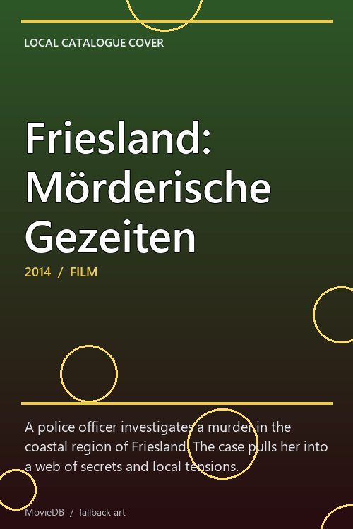Friesland: Mörderische Gezeiten poster