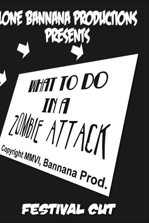 What To Do In A Zombie Attack poster