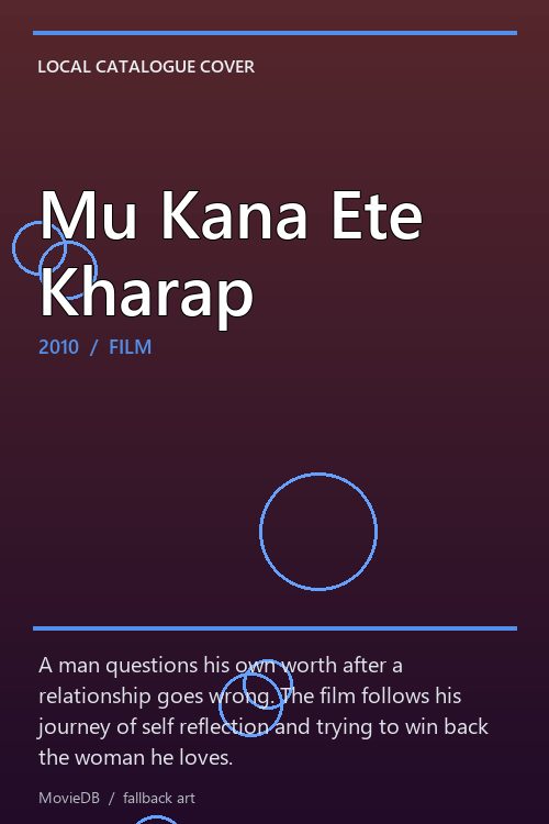 Mu Kana Ete Kharap poster