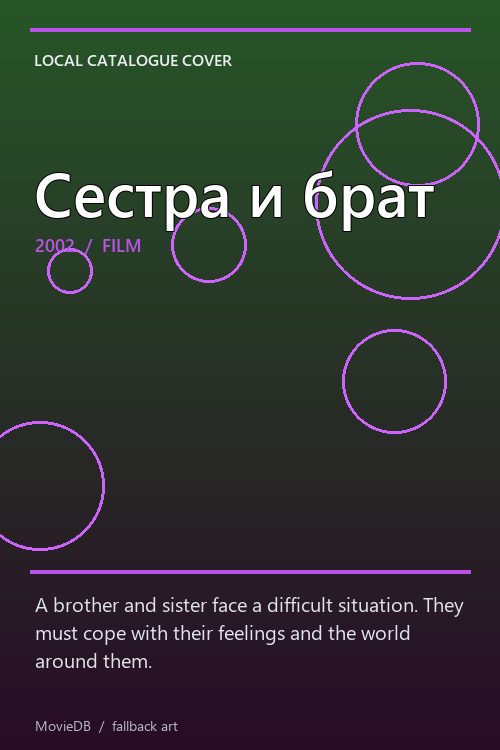 Сестра и брат poster