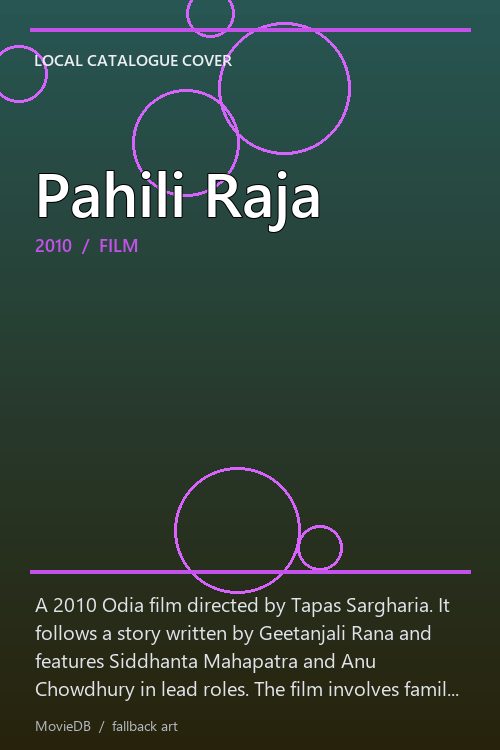 Pahili Raja poster