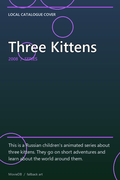 Three Kittens poster