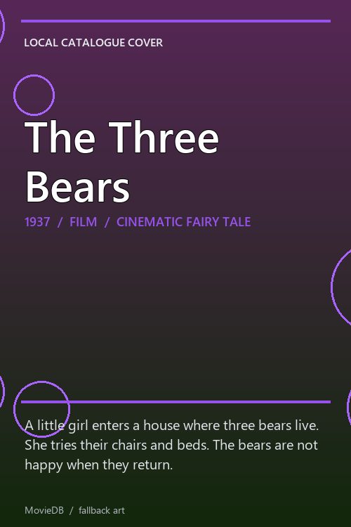 The Three Bears poster