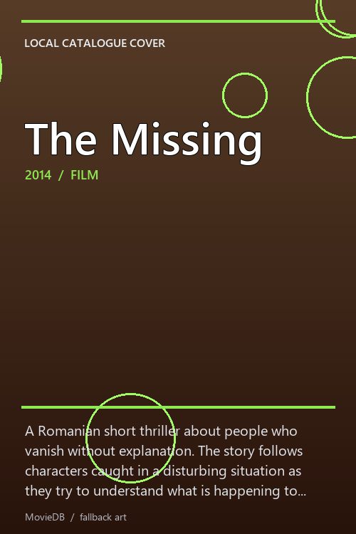 The Missing poster