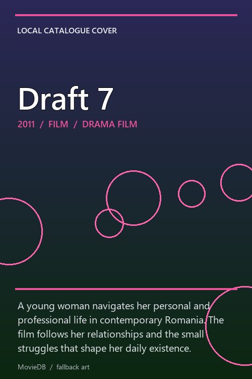 Draft 7 poster