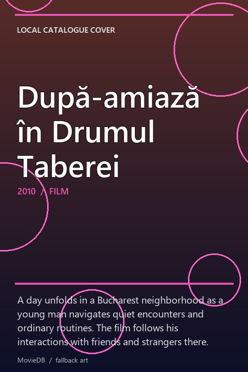 După-amiază în Drumul Taberei poster