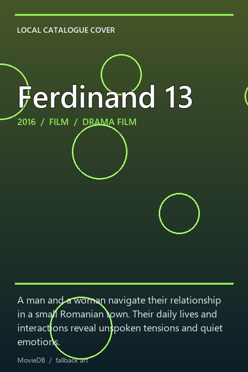 Ferdinand 13 poster