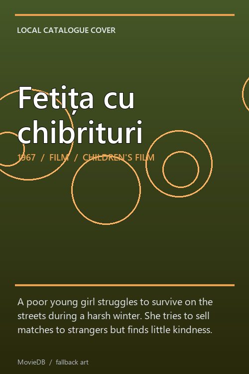 Fetița cu chibrituri poster