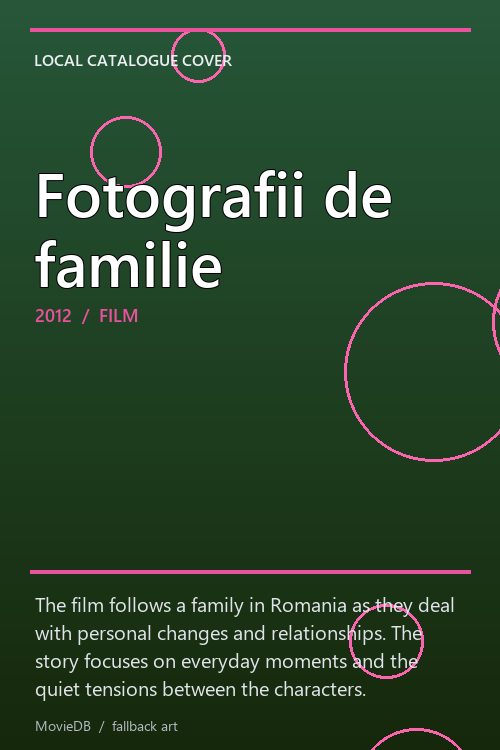 Fotografii de familie poster