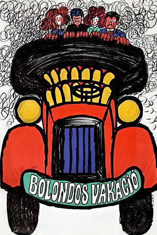 Bolondos vakáció poster