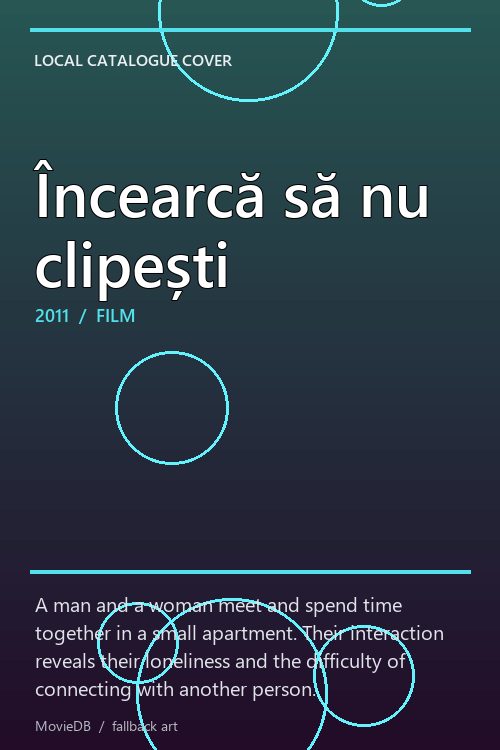 Încearcă să nu clipești poster