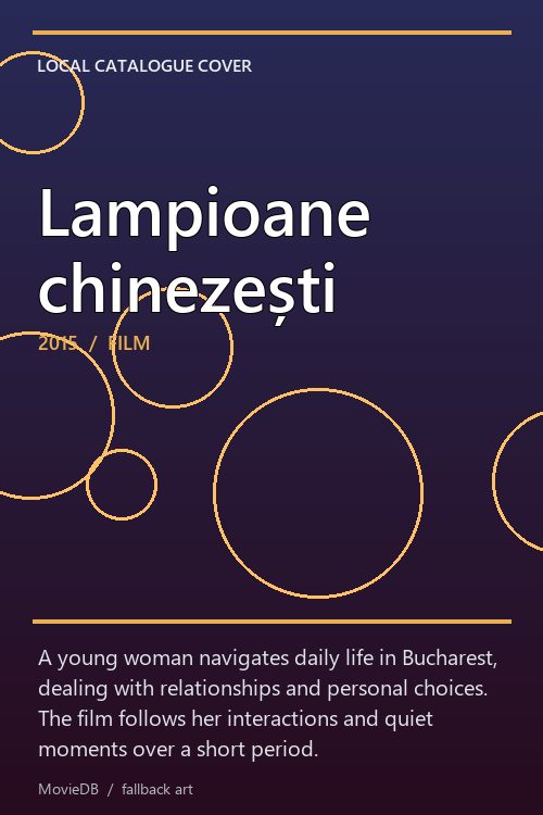 Lampioane chinezești poster