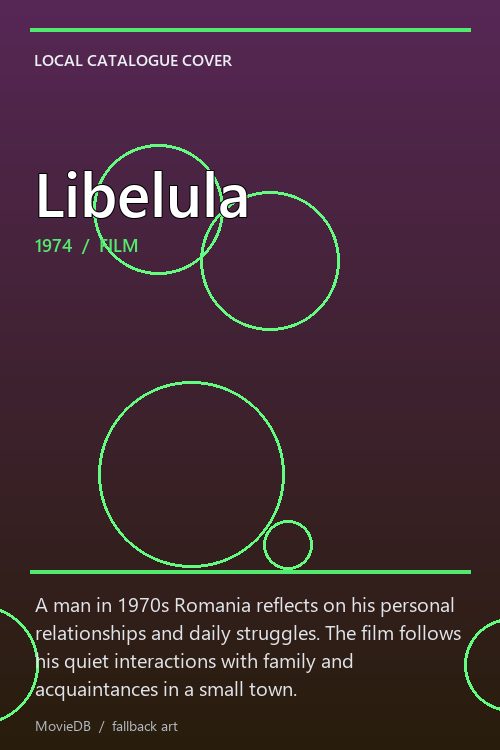 Libelula poster