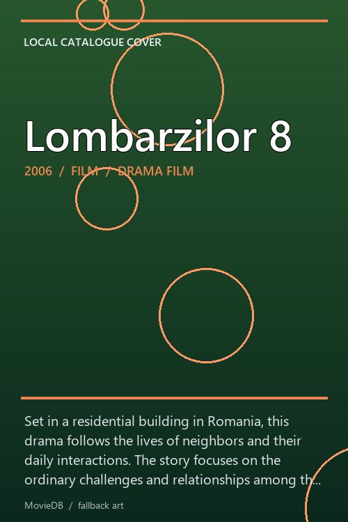 Lombarzilor 8 poster