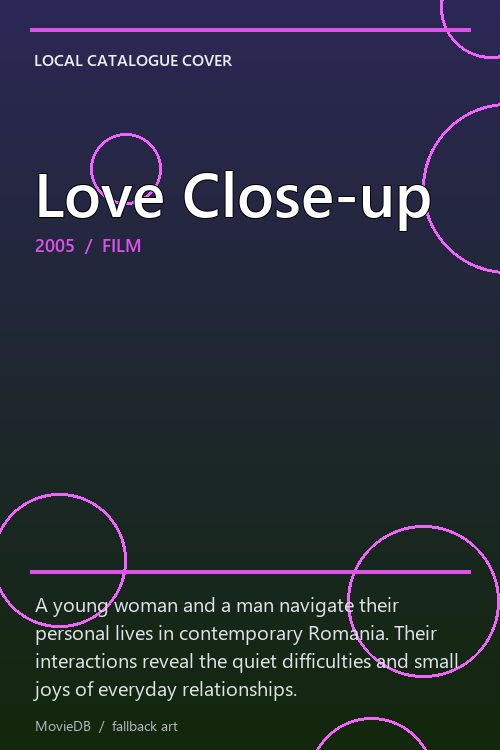 Love Close-up poster