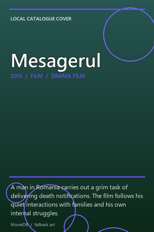 Mesagerul poster
