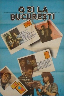 O zi la București poster