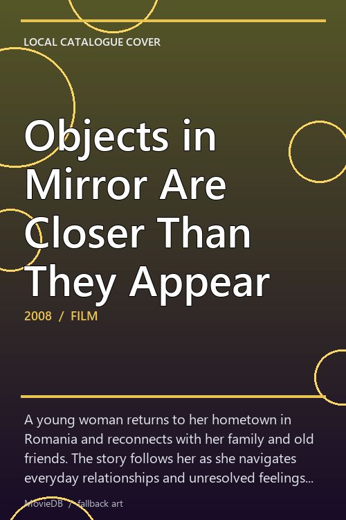 Objects in Mirror Are Closer Than They Appear poster