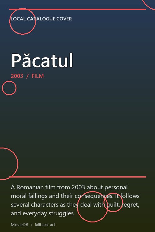 Păcatul poster