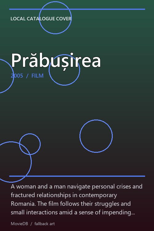 Prăbușirea poster
